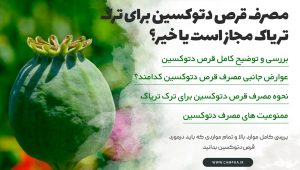 قرص دتوکسین برای ترک تریاک قرص دتوکسین برای ترک تریاک