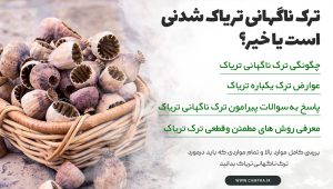 ترک ناگهانی تریاک شدنی است؟ + راهکار ها و سوالات متداول ترک ناگهانی تریاک شدنی است؟ + راهکار ها و سوالات متداول